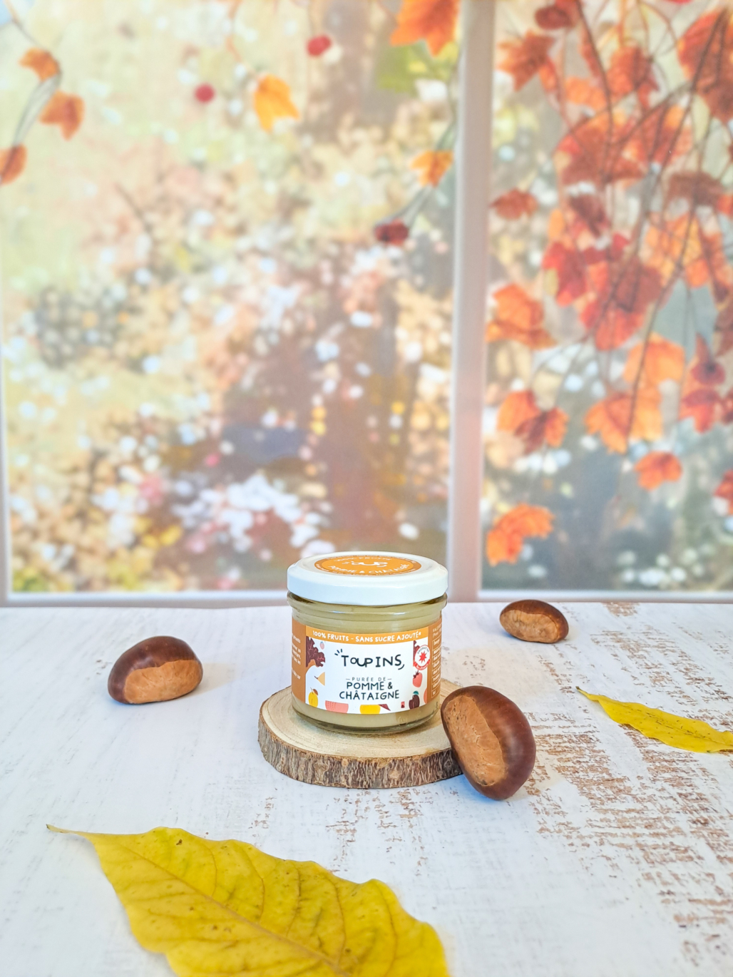 Purée de fruits Pomme & Châtaigne