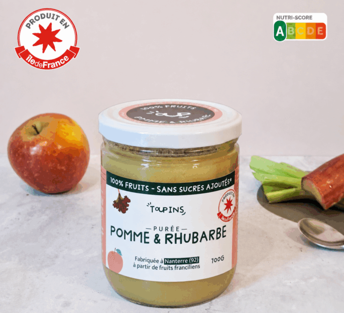 Purée Pomme & Rhubarbe