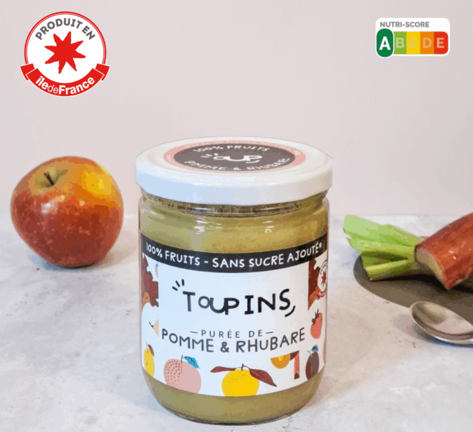 Purée Pomme & Rhubarbe