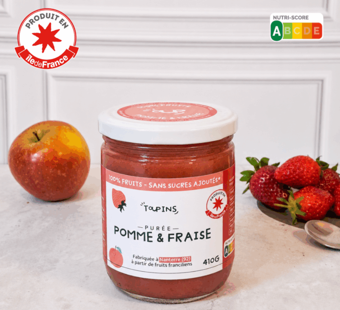 Purée Pomme & Fraise